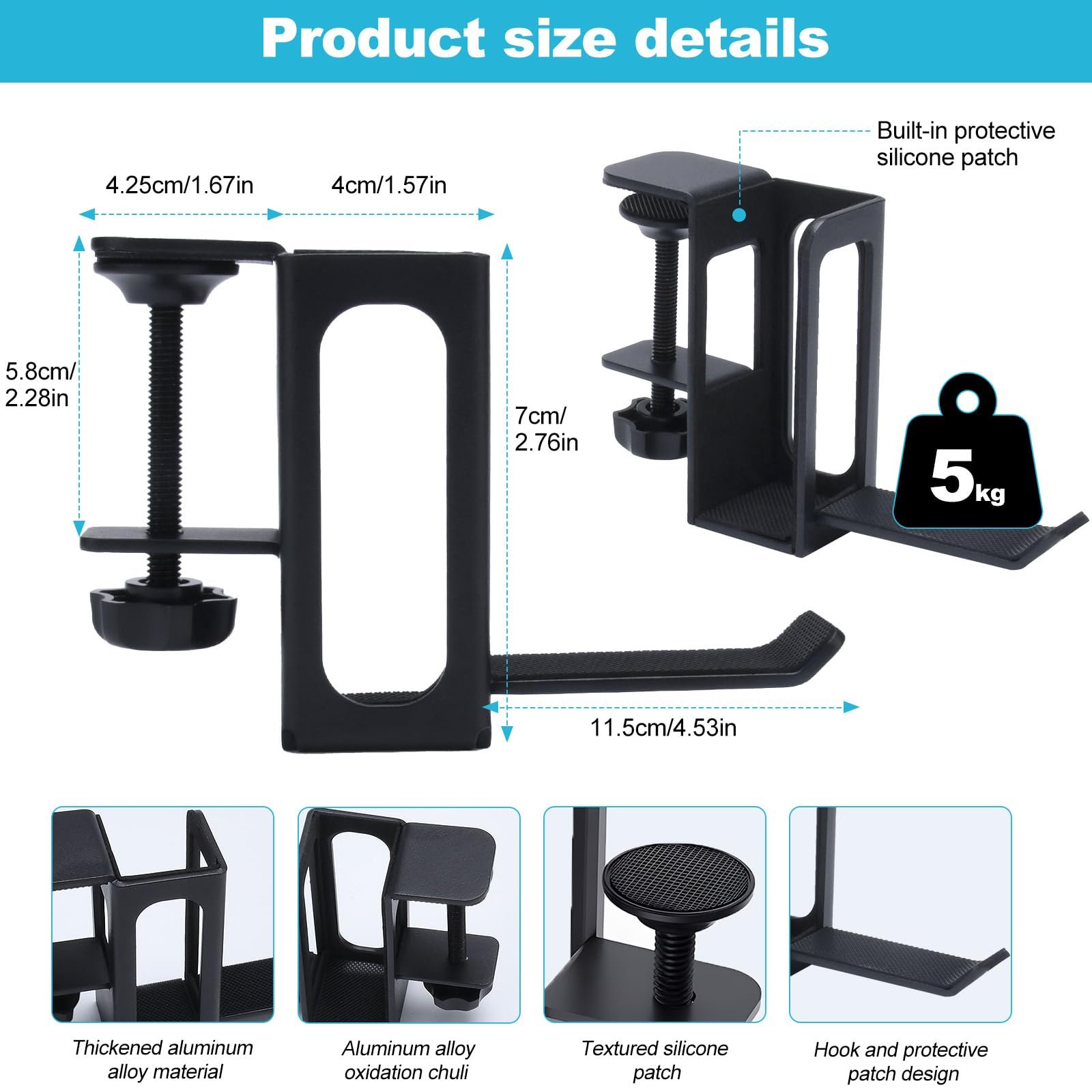 Підставка для ноутбука, Настільний тримач для ноутбука, Регульований тримач, фото №2 Підставка для ноутбука, Настільний тримач для ноутбука, Регульований тримач, фото №2