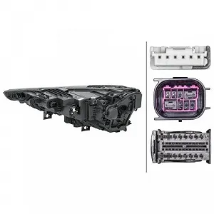 Фара HELLA 1LX 354 871-041 для AUDI права synthetic.ua - Фото 1