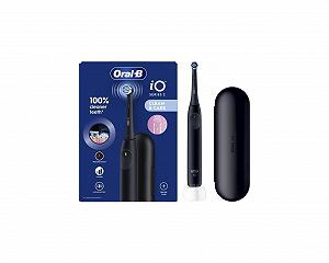 Електрична Зубна Щітка Oral-B iO 2 Чорний, 3 Режими Чищення, М'яка Щітка, Аксесуари, Змінна Щітка, Зарядний Пристрій, Дорожній Футляр - Фото 1