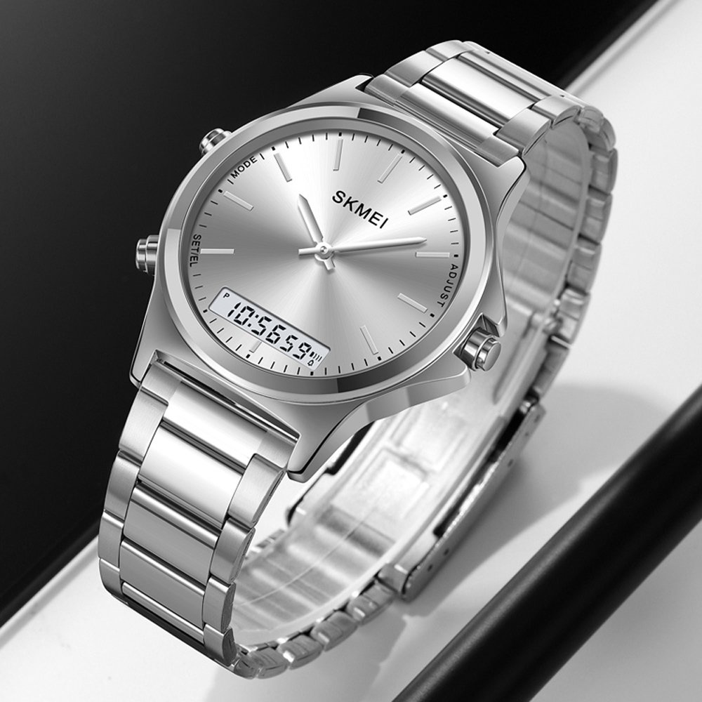 Годинник Skmei 2120SISI Silver-Silver, фото №3
