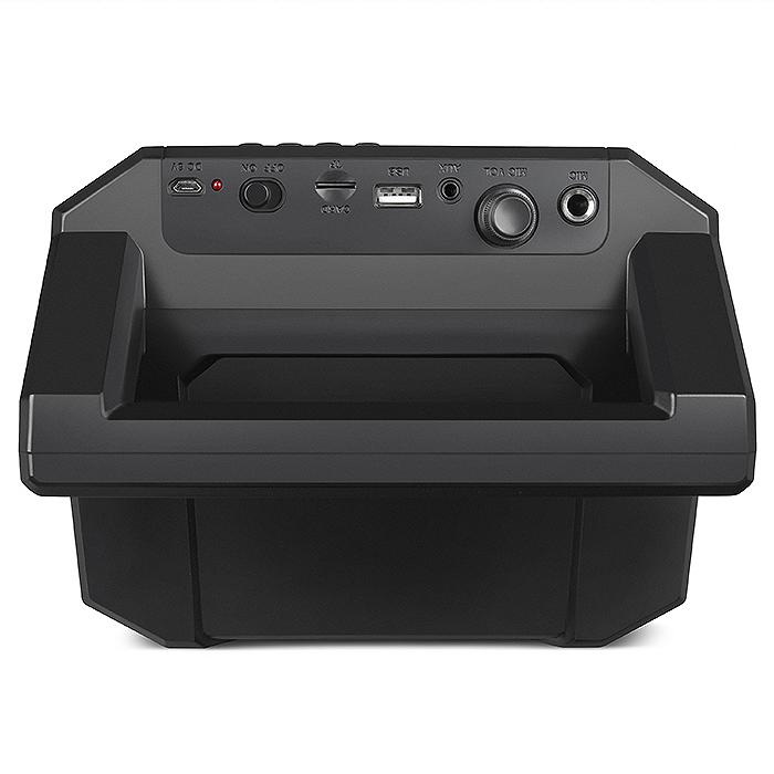 Колонка SVEN PS-435 Black 20W TWS Bluetooth FM USB microSD LED-display RC 2x2000mA*h), фото №6
