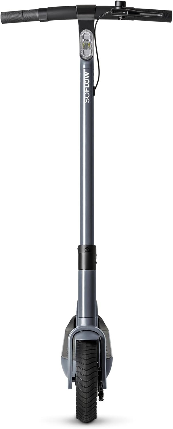 Электросамокат SOFLOW SO ONE (WO vers.) / до 30 км запас хода / 350 Вт / 9" колеса / 120 кг нагрузка / 25 км/ч /  Черный, фото №4