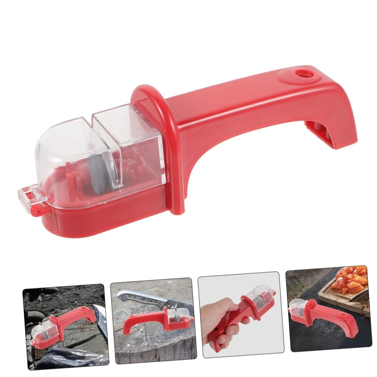 Точило для ножів та ножиць Toyvian ергономічна для лівшів та правшів, фото №4