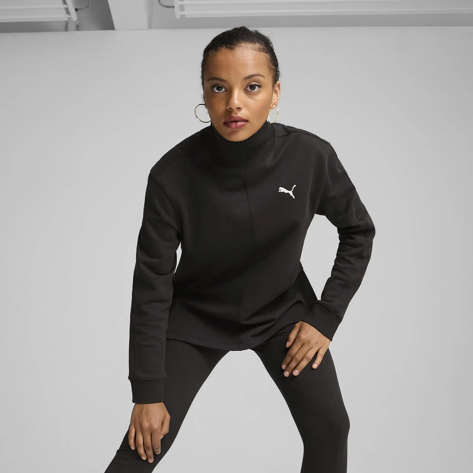 Женский Свитер PUMA High Neck Crew Tr Sweat, фото №3 Женский Свитер PUMA High Neck Crew Tr Sweat, фото №3