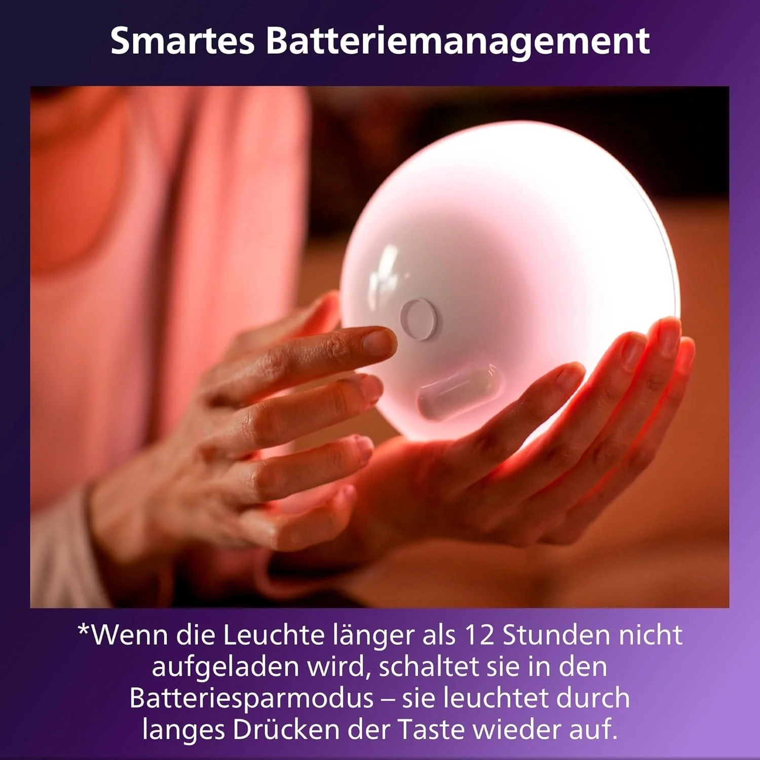 Настільна лампа Philips Hue White & Colour Ambience LED, фото №6