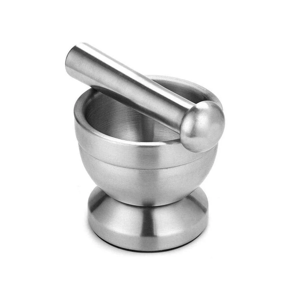 Набор двойных ступок и пестиков из нержавеющей стали для измельчения специй, фото №1 Набор двойных ступок и пестиков из нержавеющей стали для измельчения специй, фото №1