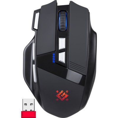 Мышка Defender Knight GM-885 Wireless Black (52885), фото №8 Мышка Defender Knight GM-885 Wireless Black (52885), фото №8
