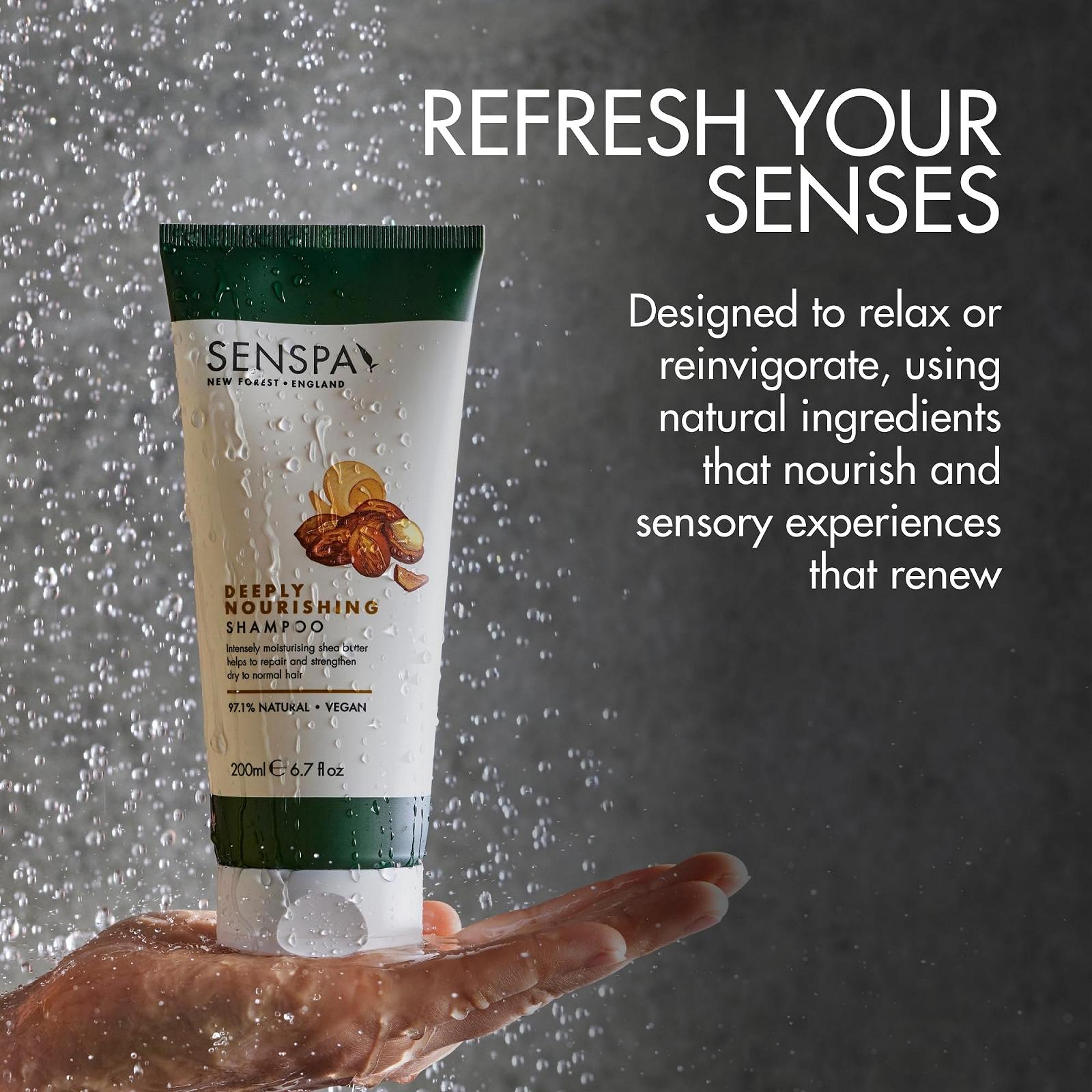Шампунь Senspa Deep Nourishing 200 мл, фото №4