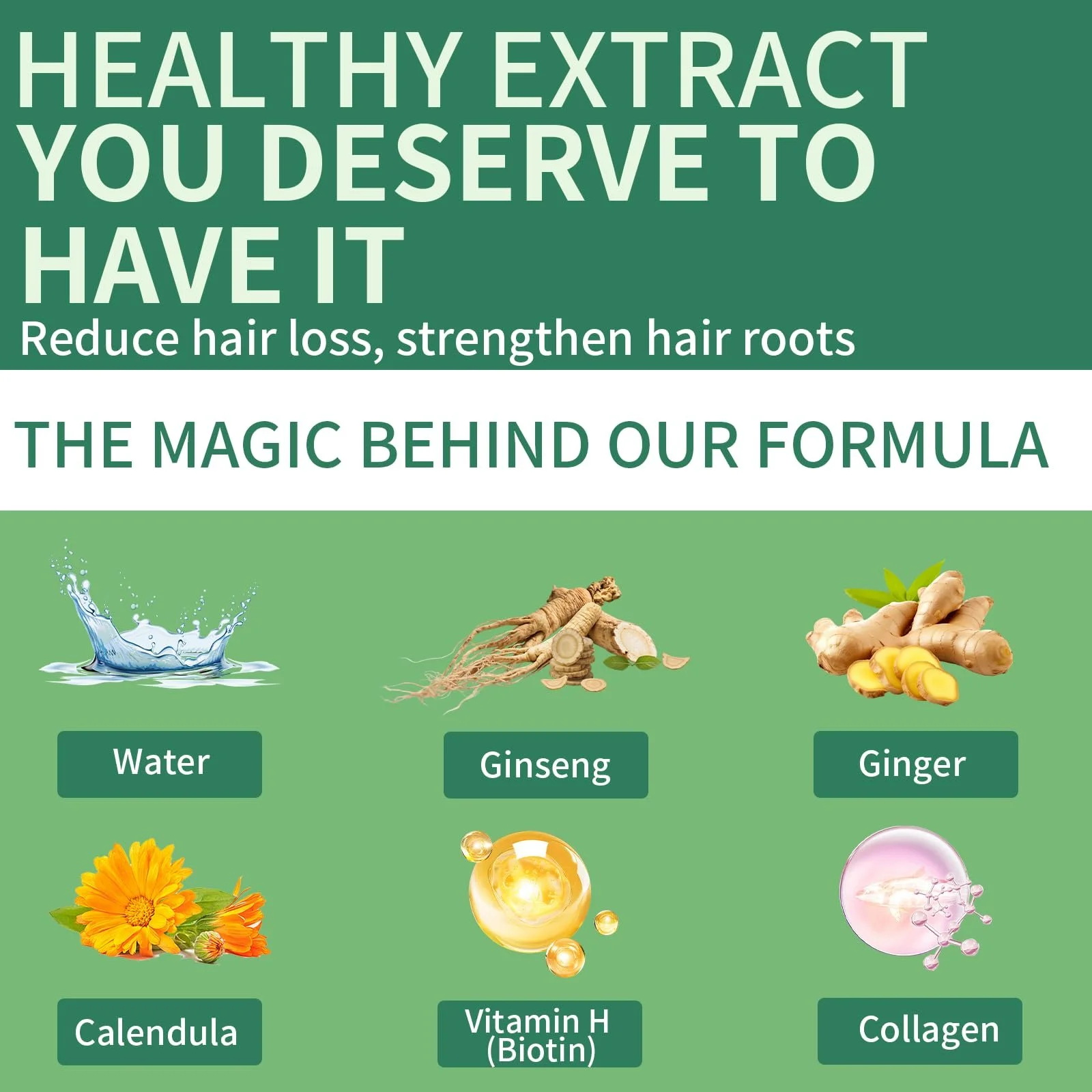 Средство для роста волос 60 мл, ускоряющее рост волос, укрепляющее волосы, сыворотка для роста волос, реактивирует уменьшенные фолликулы, фото №6 Средство для роста волос 60 мл, ускоряющее рост волос, укрепляющее волосы, сыворотка для роста волос, реактивирует уменьшенные фолликулы, фото №6