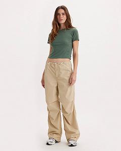 Жіночі штани Levis - Parachute Pant 2024 Safari  - L synthetic.ua - Фото 1