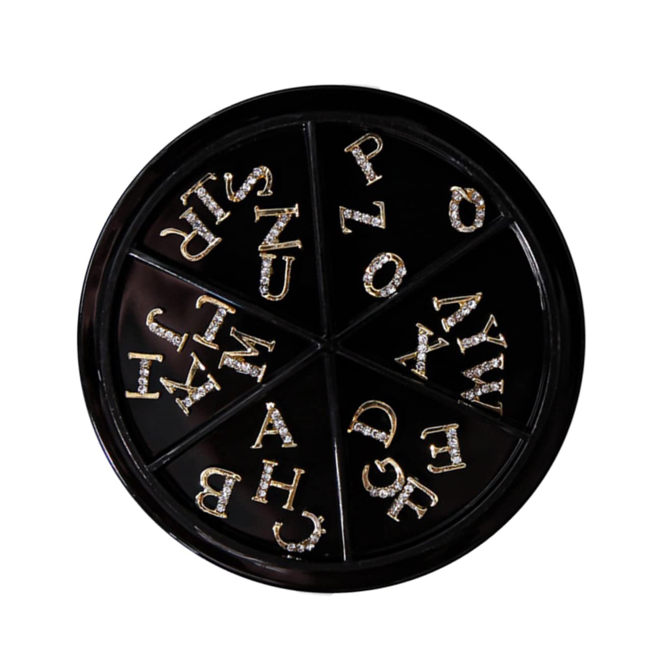 Украшения для ногтей Алфавит Beavorty 52шт., подвески для маникюра с буквами, металлические, фото №1