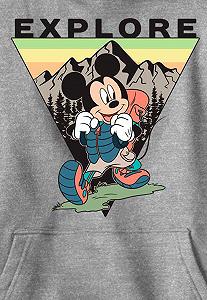 Худи Disney Explore Mickey Travel для мальчиков synthetic.ua - Фото 1