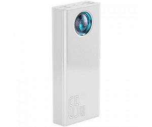 Зовнішній акумулятор Power Bank Baseus Amblight Quick Charge 65W 30000mAh White (PPLG-A02) ціна на synthetic.ua - Фото 1 Зовнішній акумулятор Power Bank Baseus Amblight Quick Charge 65W 30000mAh White (PPLG-A02) synthetic.ua - Фото 1