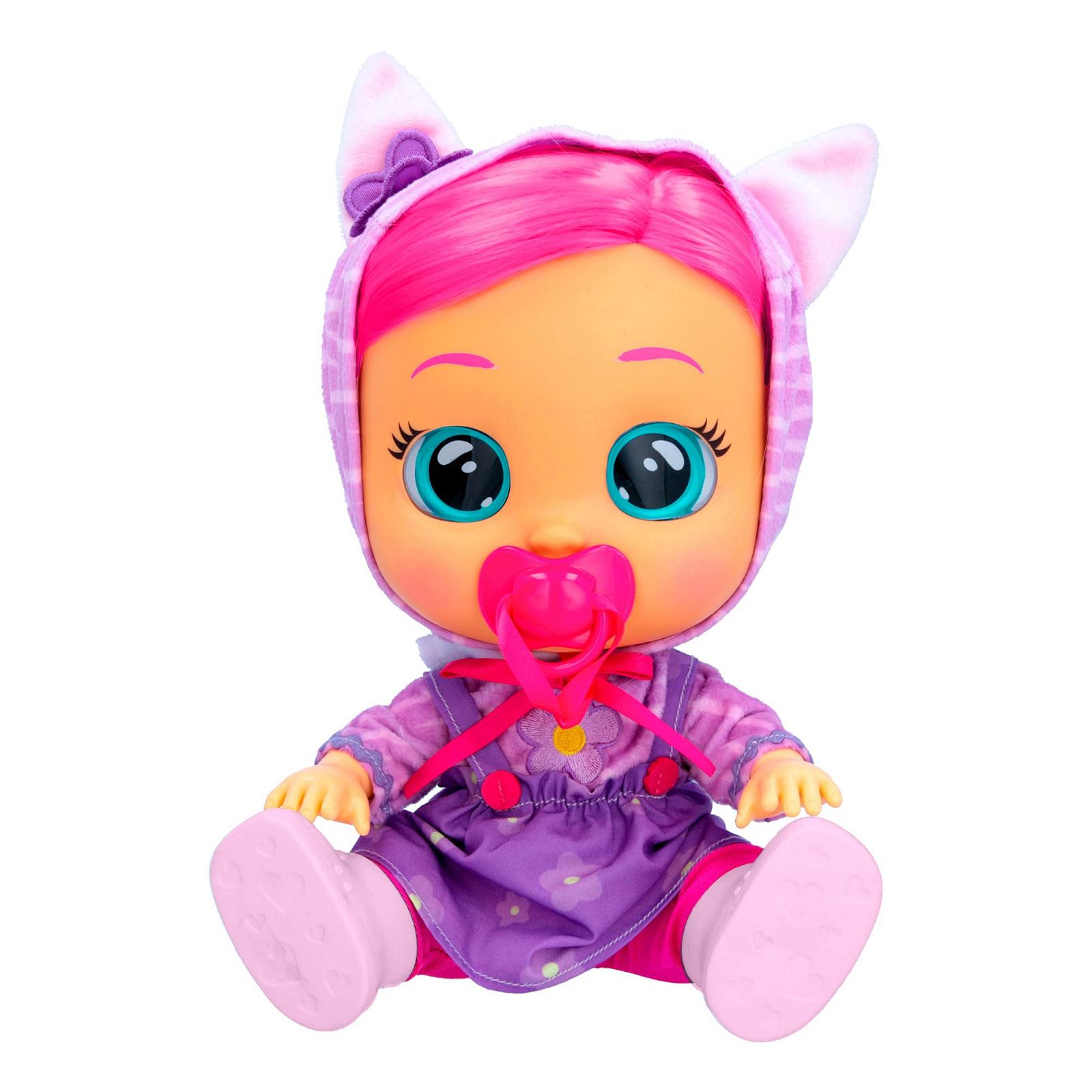 Кукла Cry Babies Dressy Katie Интерактивная с настоящими волосами, одеждой и аксессуарами 18+ месяцев, фото №1