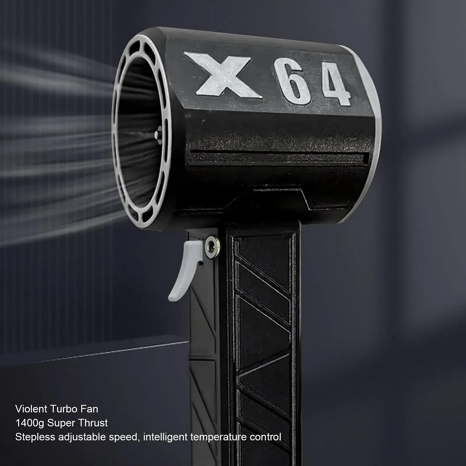 Електрична повітродувка 64 mm Turbine Jet Dryer Безщіткова 8000mAh Carbon Fiber, фото №3 Електрична повітродувка 64 mm Turbine Jet Dryer Безщіткова 8000mAh Carbon Fiber, фото №3