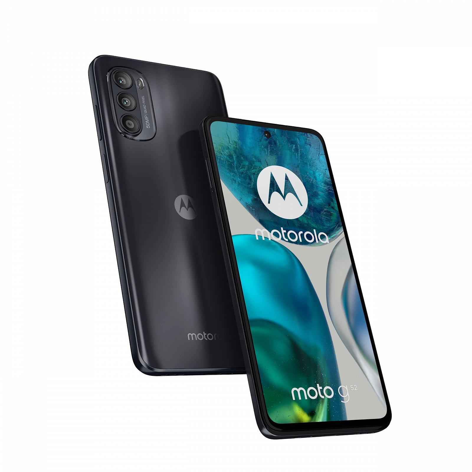 Смартфон Motorola Moto G52 128GB/6GB RAM Dual SIM Charcoal-Grey, фото №7