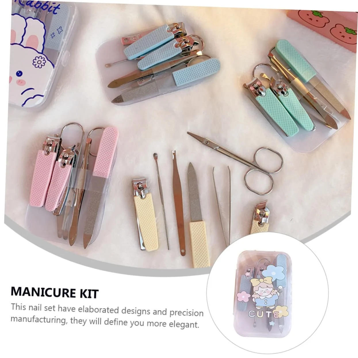 Набор для маникюра WRITWAA, для дома и путешествий, фото №9