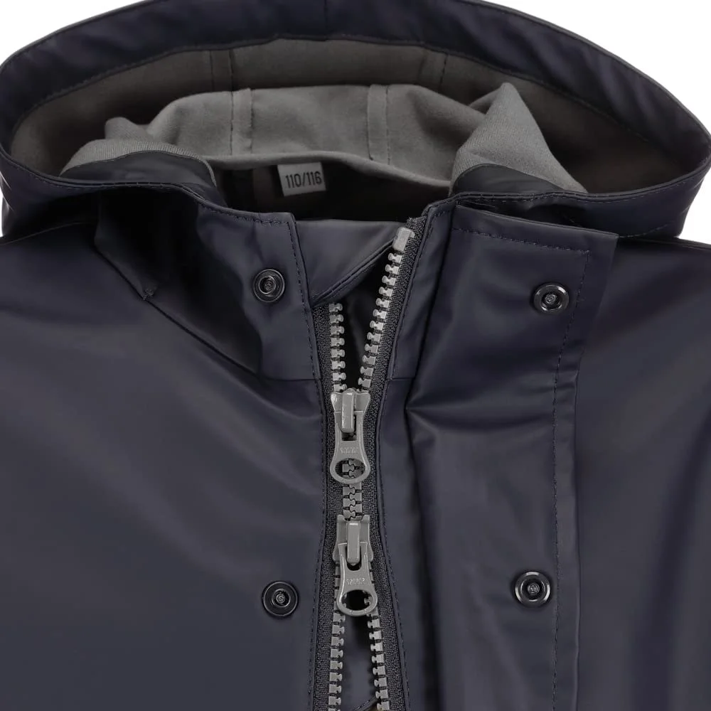 Дитяча дощова куртка FRIESEN Friesennerz 'Schule oder Watt?' для хлопчиків, фото №4