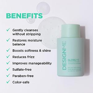 Шампунь Gloss Me Зволожуючий для блиску волосся 300 мл synthetic.ua - Фото 1