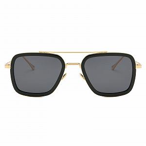 Вінтажні Класичні Квадратні Сонцезахисні Окуляри YAMEIZE для Жінок та Чоловіків, Модна Металева Оправа synthetic.ua - Фото 1