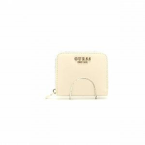Гаманець GUESS Laurel SLG Small Zip Around S Bone - Фото 1