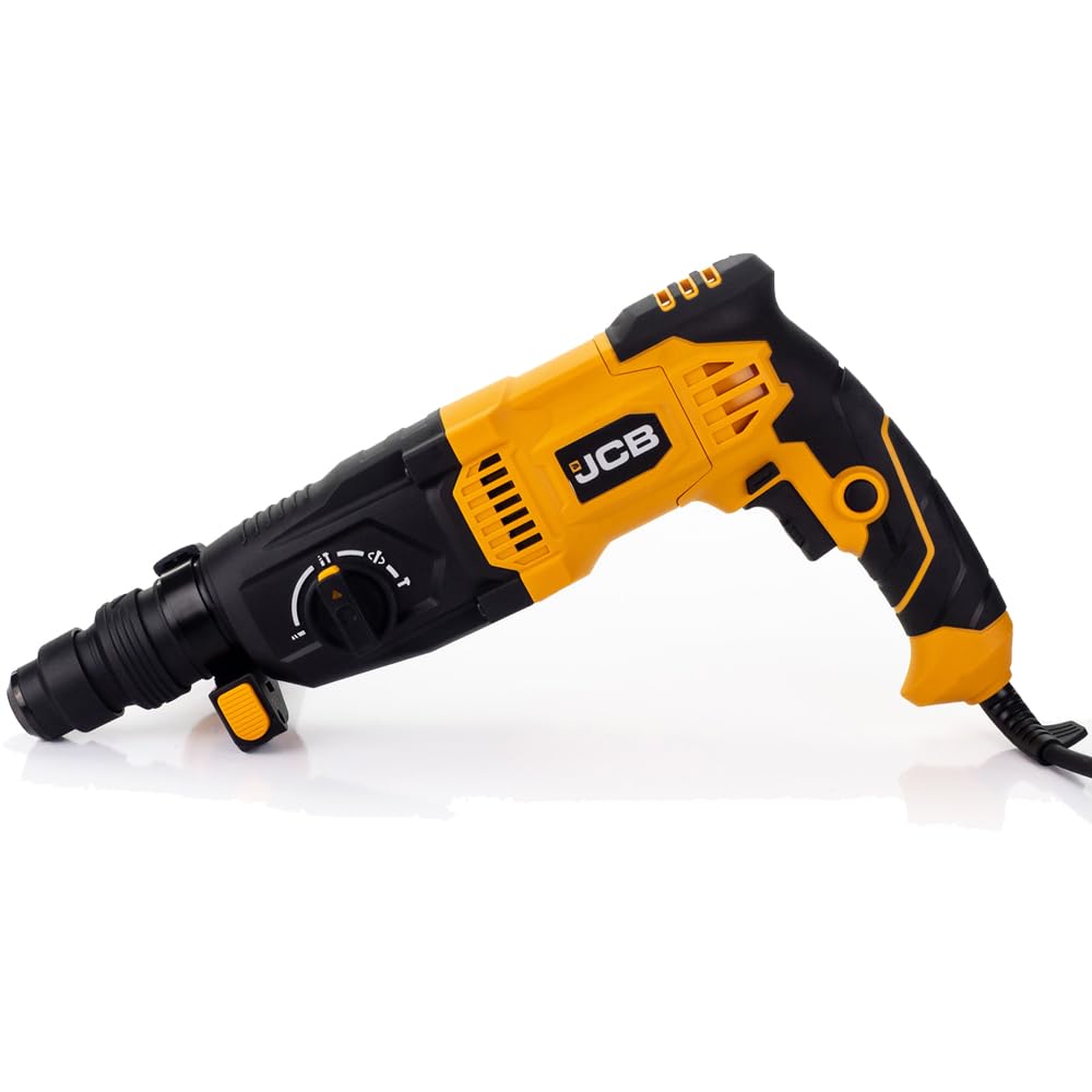 Перфоратор JCB RH1050 1050 Вт, 2-в-1 с SDS-plus и быстрозажимным патроном, 3.5 Дж, компактный, мощный, бурение, сверление, долбление, фото №3