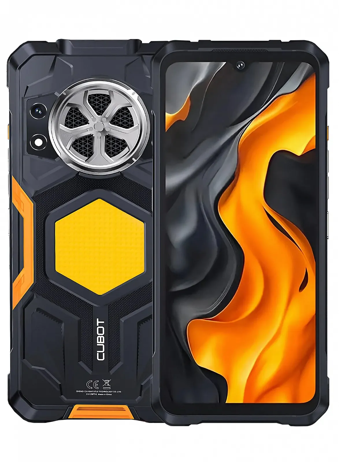 Смартфон CUBOT Kingkong Power 5 6.88" HD+ 120 Гц 6 ГБ + 10 ГБ RAM 128 ГБ ROM 64 МП 15300 мАг Чорний, фото №1