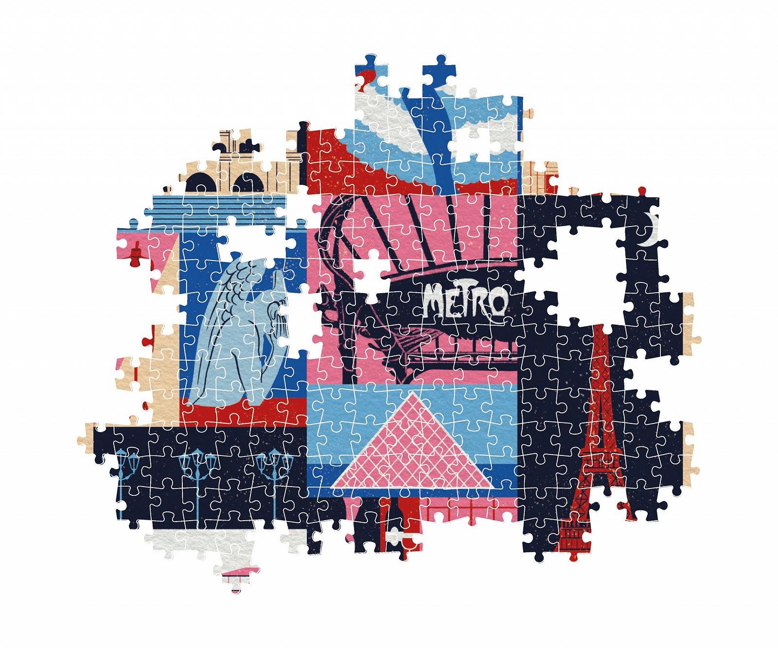 Пазл Clementoni 39843 Paris 1000 деталей 70 x 50 см, фото №5