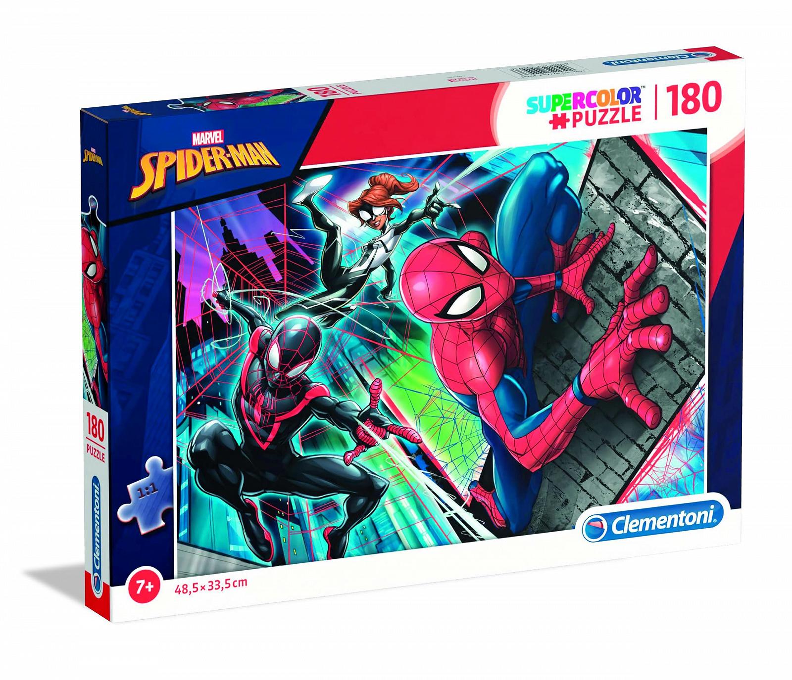 Пазл Clementoni Supercolor 29293 Spider-Man 180 элементов многоцветный, фото №1