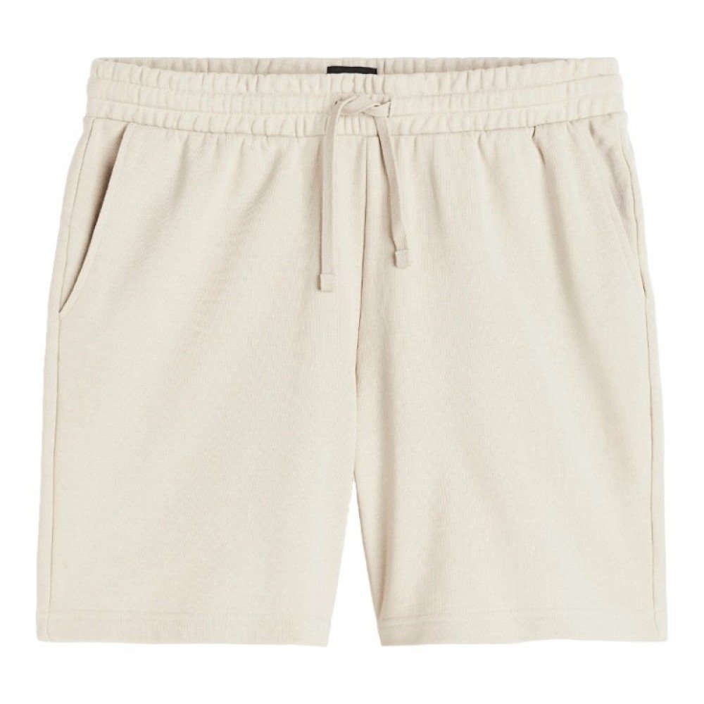Шорти H&M Regular Fit Sweatshorts Beige 1224295003 M, фото №1
