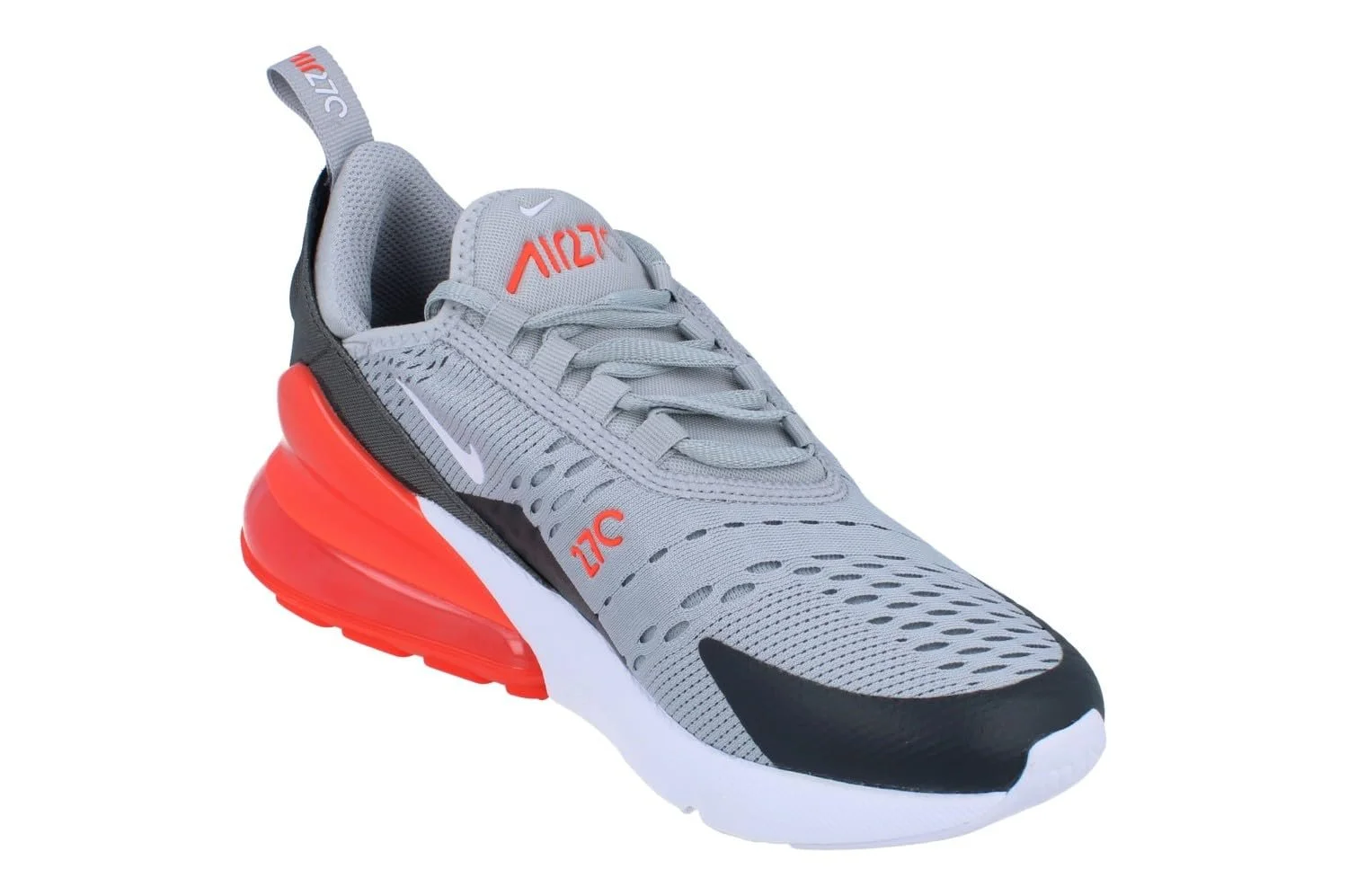Кроссовки Nike Air Max 270 Детские Серый/Антрацит/Ярко малиновый/Белый, фото №4