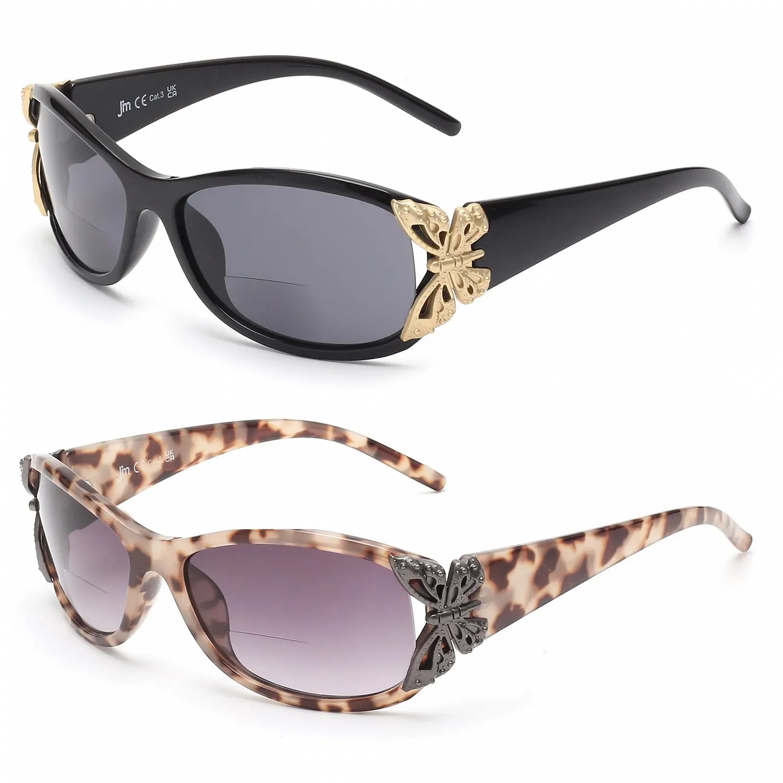 Солнцезащитные очки JM 2 Pack с диоптриями для женщин., фото №1