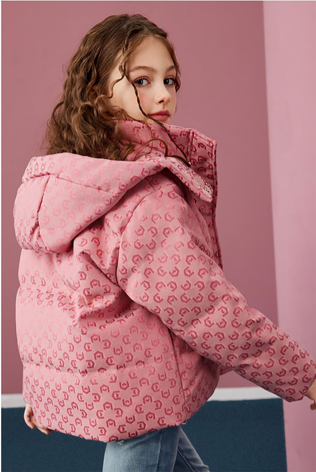 Куртка пуховая Nemopter для девочек, утепленная, с капюшоном для детей 4-14 лет, фото №3 Куртка пуховая Nemopter для девочек, утепленная, с капюшоном для детей 4-14 лет, фото №3