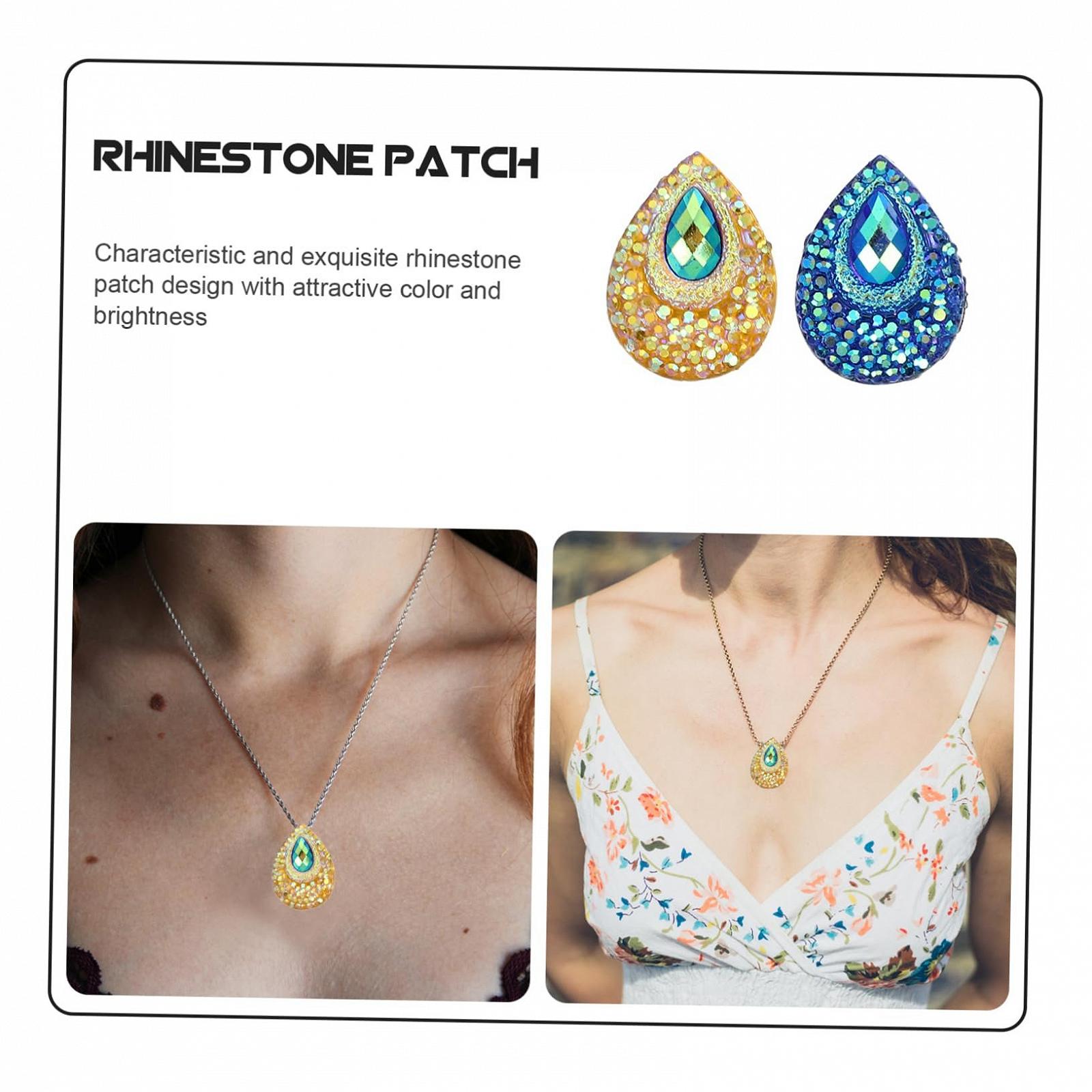 Стразы каплевидные 100 шт., фото №8