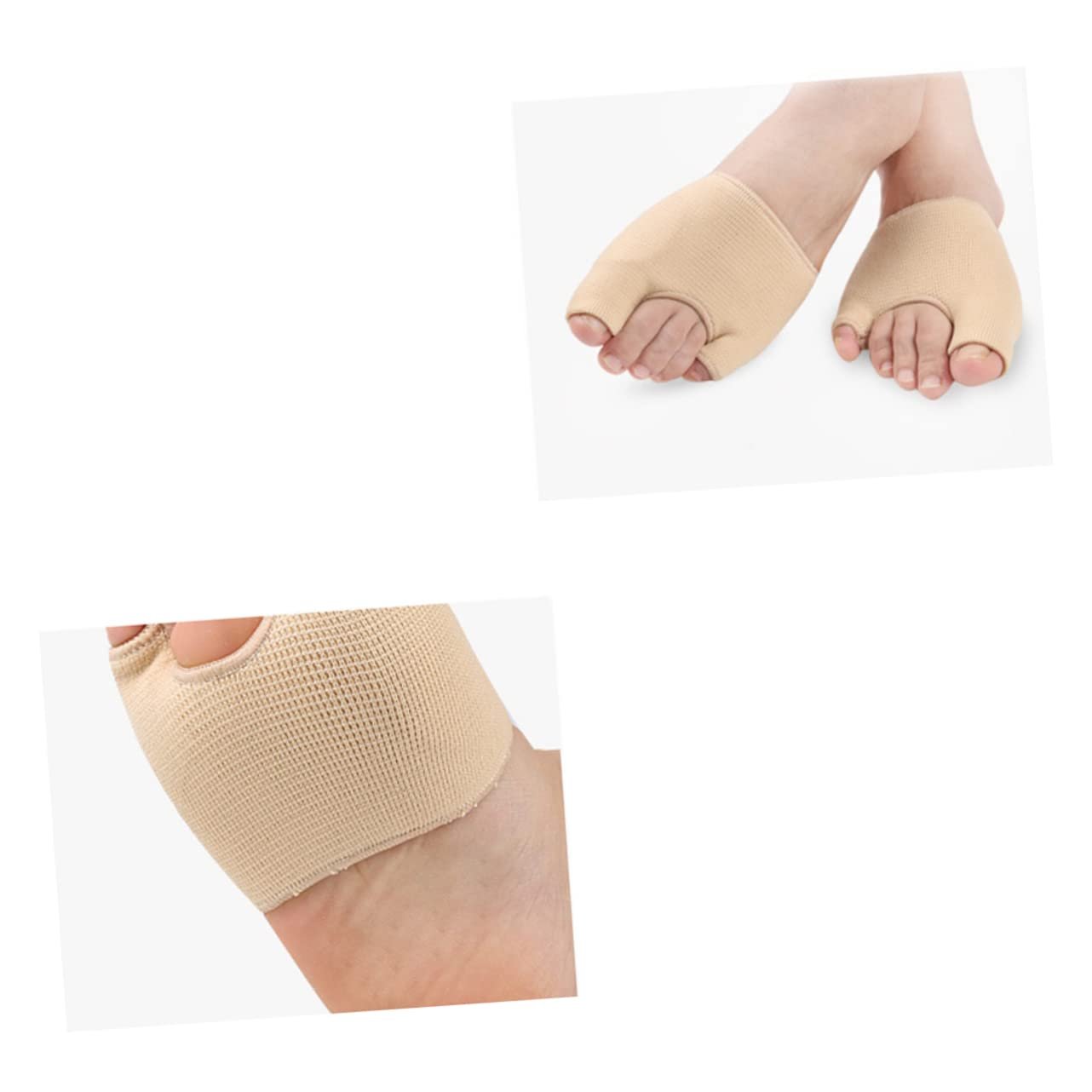 Пара шин для корекції буньйону U-подібної форми, дихаючий гель всередині, розмір L, фото №6