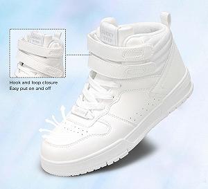 Жіночі Кросівки LUCKY STEP High Top Кросівки-черевики для баскетболу із застібкою-липучкою - Повсякденні Кросівки зі штучної шкіри synthetic.ua - Фото 1