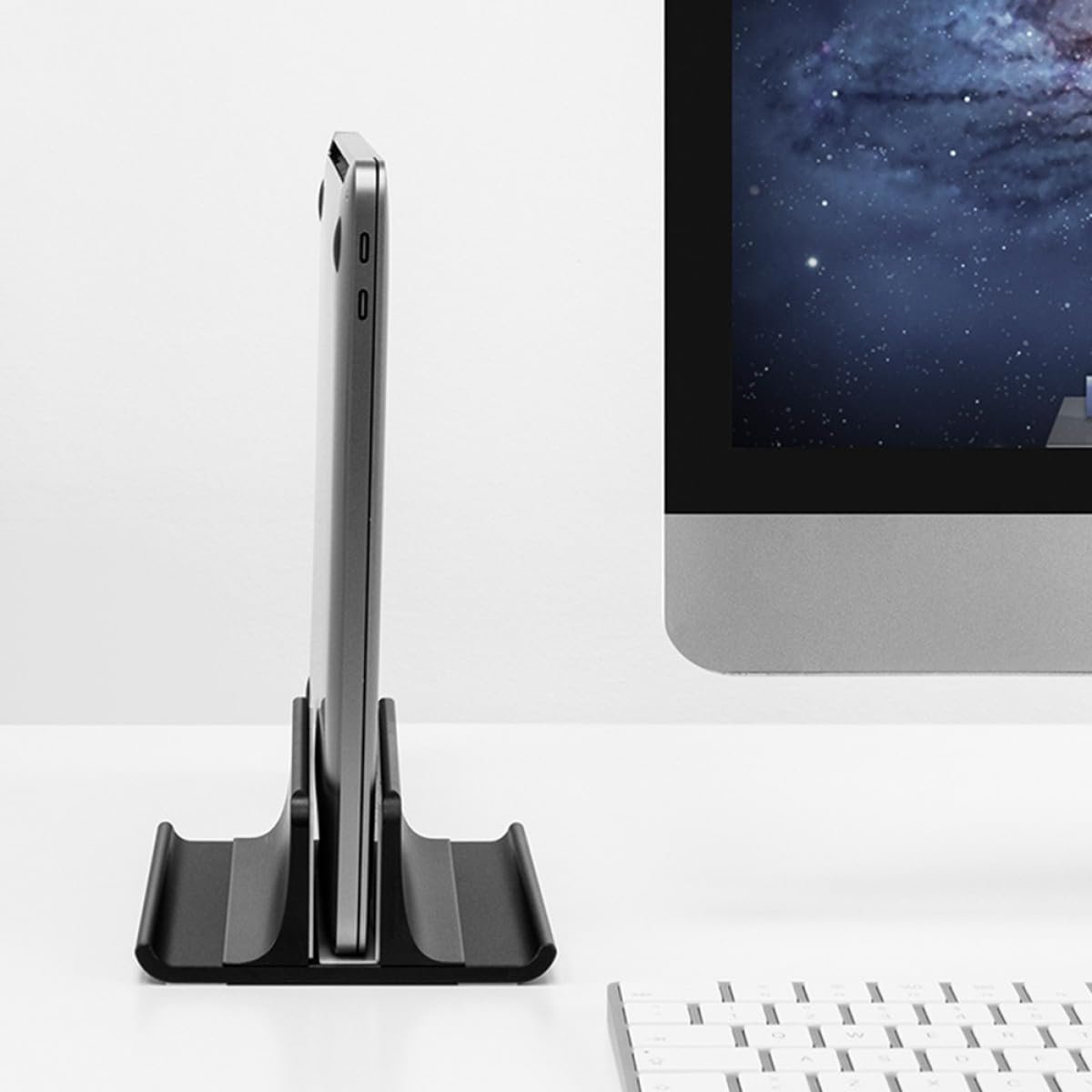 Підставка для ноутбука Вертикальна охолоджуюча Aluminiumlegierung Для офісу та дому, фото №5