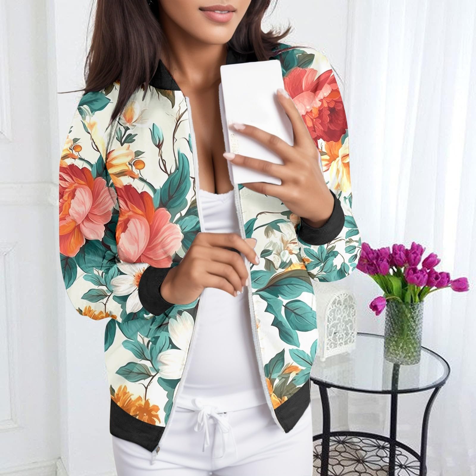 Куртка-бомбер Жіноча, фото №3 Куртка-бомбер Жіноча, фото №3