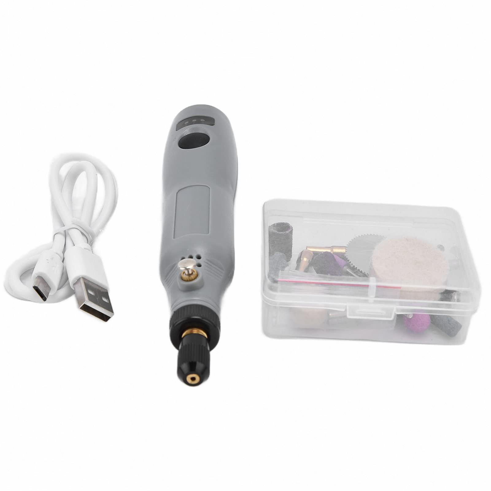 Акумуляторний Шурупокрут набір Mini Drill DC5V 3 швидкості регульовані міні електричний шліфувальний набір полірувальний інструмент для свердління різання гравірування сірий, фото №7 Акумуляторний Шурупокрут набір Mini Drill DC5V 3 швидкості регульовані міні електричний шліфувальний набір полірувальний інструмент для свердління різання гравірування сірий, фото №7