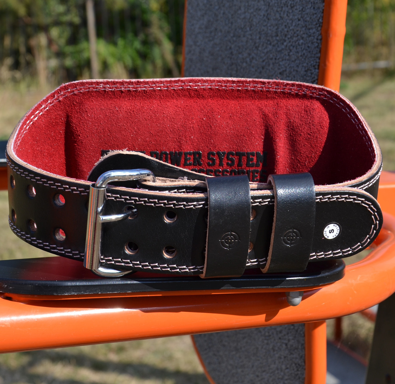 Пояс для важкої атлетики Power System PS-3030 Elite Edition шкіряний Black XL, фото №8 Пояс для важкої атлетики Power System PS-3030 Elite Edition шкіряний Black XL, фото №8
