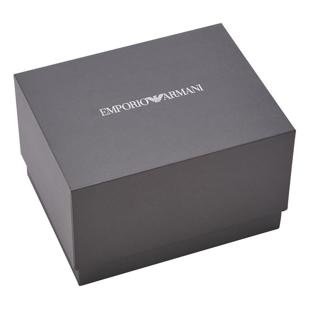 Часы EMPORIO ARMANI женские, 32 мм, кварцевый механизм с тремя стрелками и датой, с браслетом из нержавеющей стали, фото №5