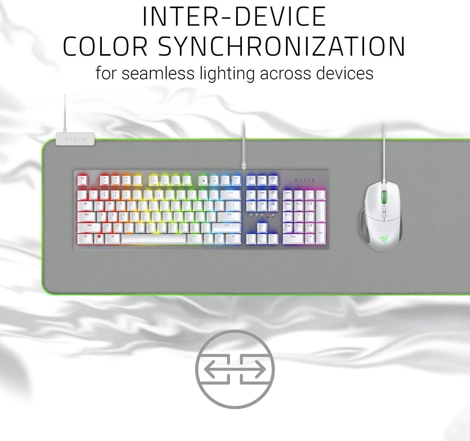 Коврик для мышей Razer Goliathus Chroma Extended Mercury Speed Control (RZ02-02500314-R3M1), фото №3