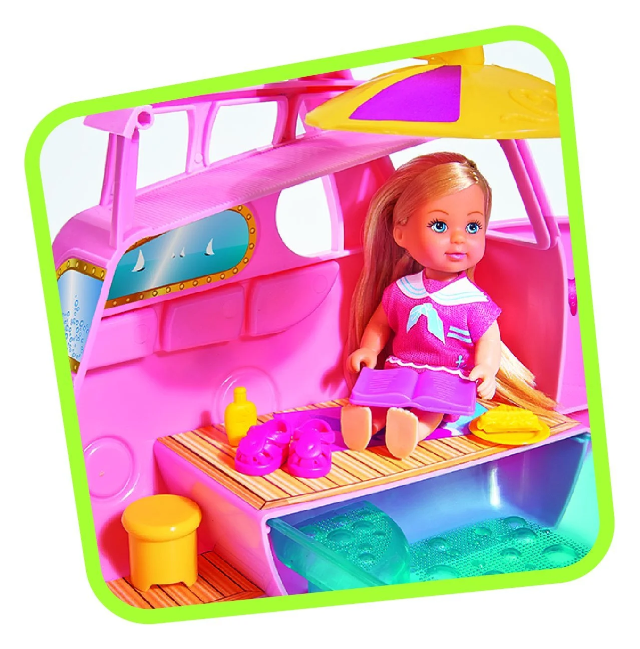 Лялька Simba Evi Love Yacht Apribile e TA, фото №5 Лялька Simba Evi Love Yacht Apribile e TA, фото №5