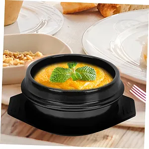 Кастрюля керамическая с подносом термостойкая энергосберегающая synthetic.ua - Фото 1