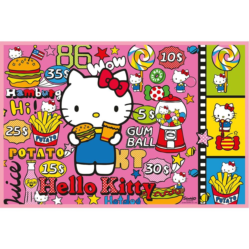 Пазл Trefl 2-в-1 Hello Kitty and Friends 2 x 200 елементів для підлітків, фото №3