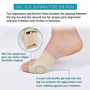 Коректор Вальгусної Деформації Стопи Ultra Thin synthetic.ua - Фото 1