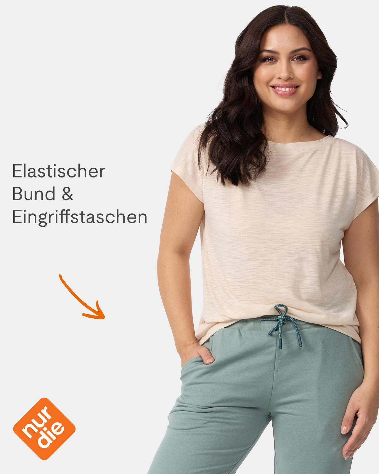 Штани Nur Die Relax & Go для відпочинку з м’яким внутрішнім флісом, фото №5