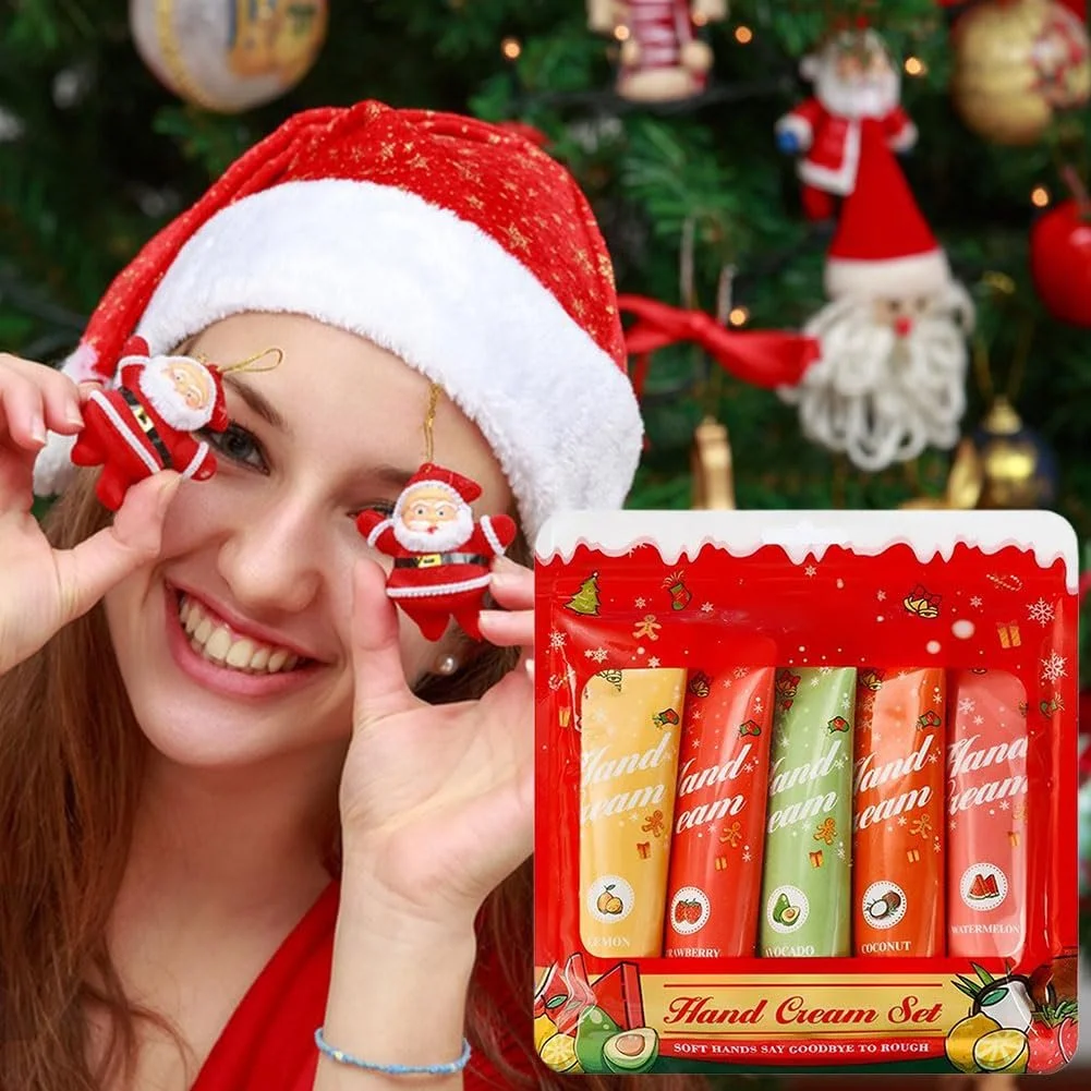 Набір з 5 кремів для рук Різдвяне морозиво, фото №6