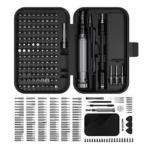 Набір викруток для прецизійної механіки 150 в 1 S2 з алюмінієвою рукояткою міні - Фото 1