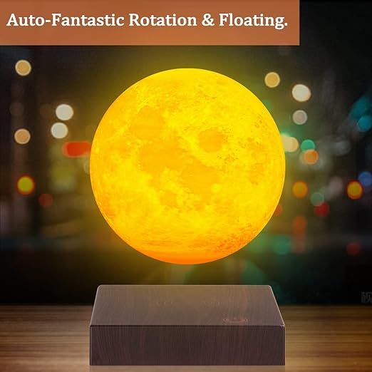 Лампа Vnemofey Плавающий Режим Луна 3 Цвета Галактика Плавающий Ночной Свет Реалистичный Дисплей Луны Магнитная Левитационная База, фото №4 Лампа Vnemofey Плавающий Режим Луна 3 Цвета Галактика Плавающий Ночной Свет Реалистичный Дисплей Луны Магнитная Левитационная База, фото №4
